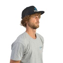 GORRA SURFLOGIC FLAT TRUCKER NEGRO