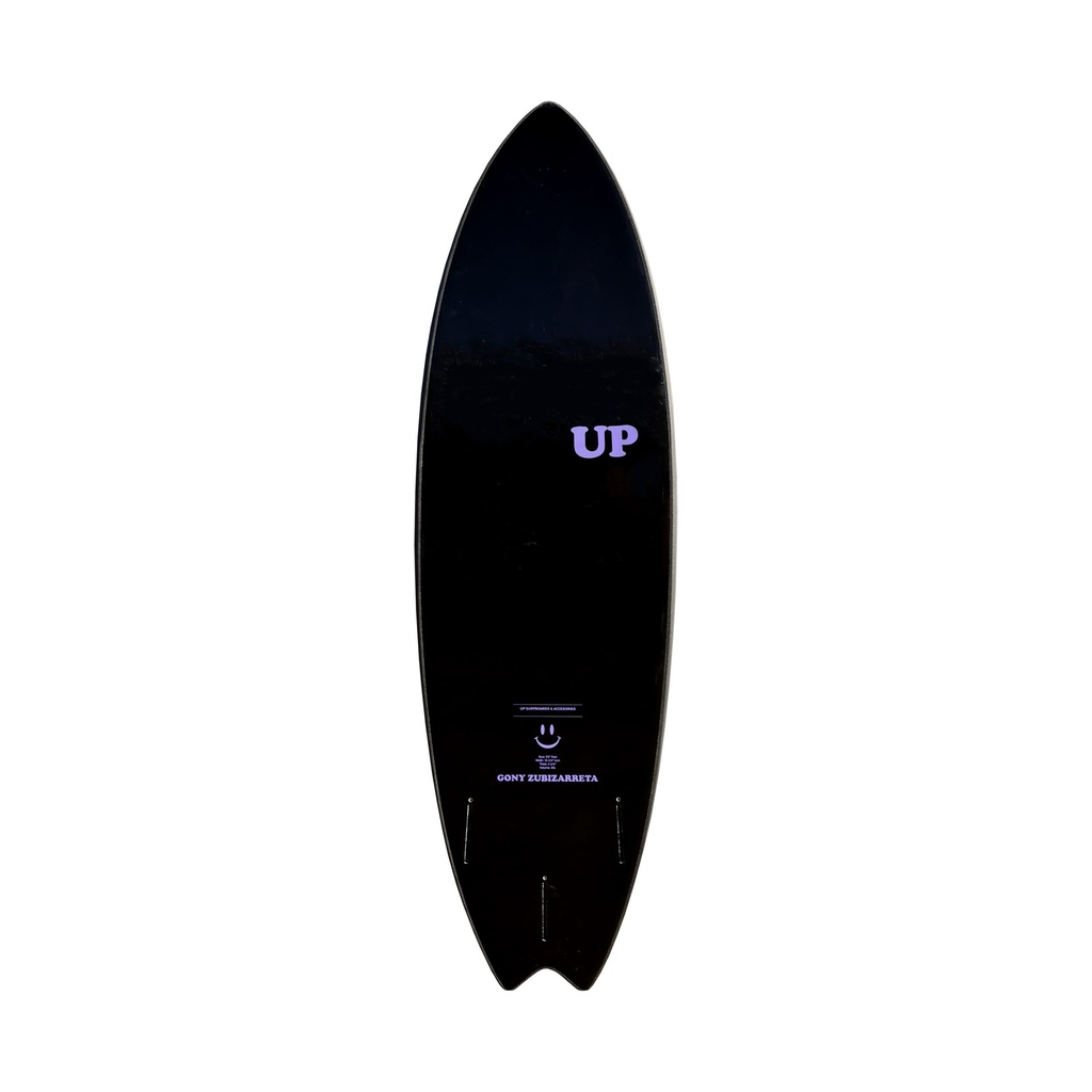 UP SURFBOARD GONY PRO MODEL 5'9 BLACK
