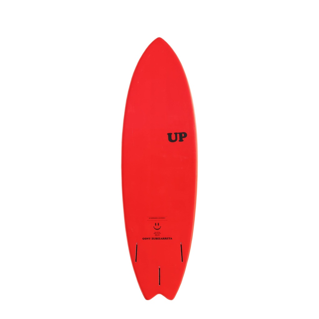 UP SURFBOARD GONY PRO MODEL 5'9 RED