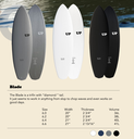 SURFBOARD UP BLADE 6'4 NAVY