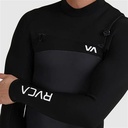 3/2 CHEST ZIP F BLK - MT