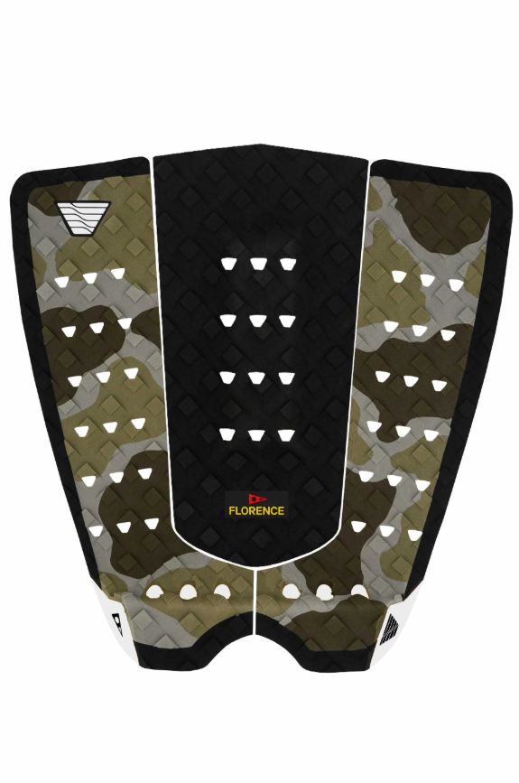 Grip John John Florence Squash Tail Remixed Pro Pad - Florence Camo / Night