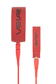 Amarradera VEIA John John Florence Pro 6’ Leash - Night / Red