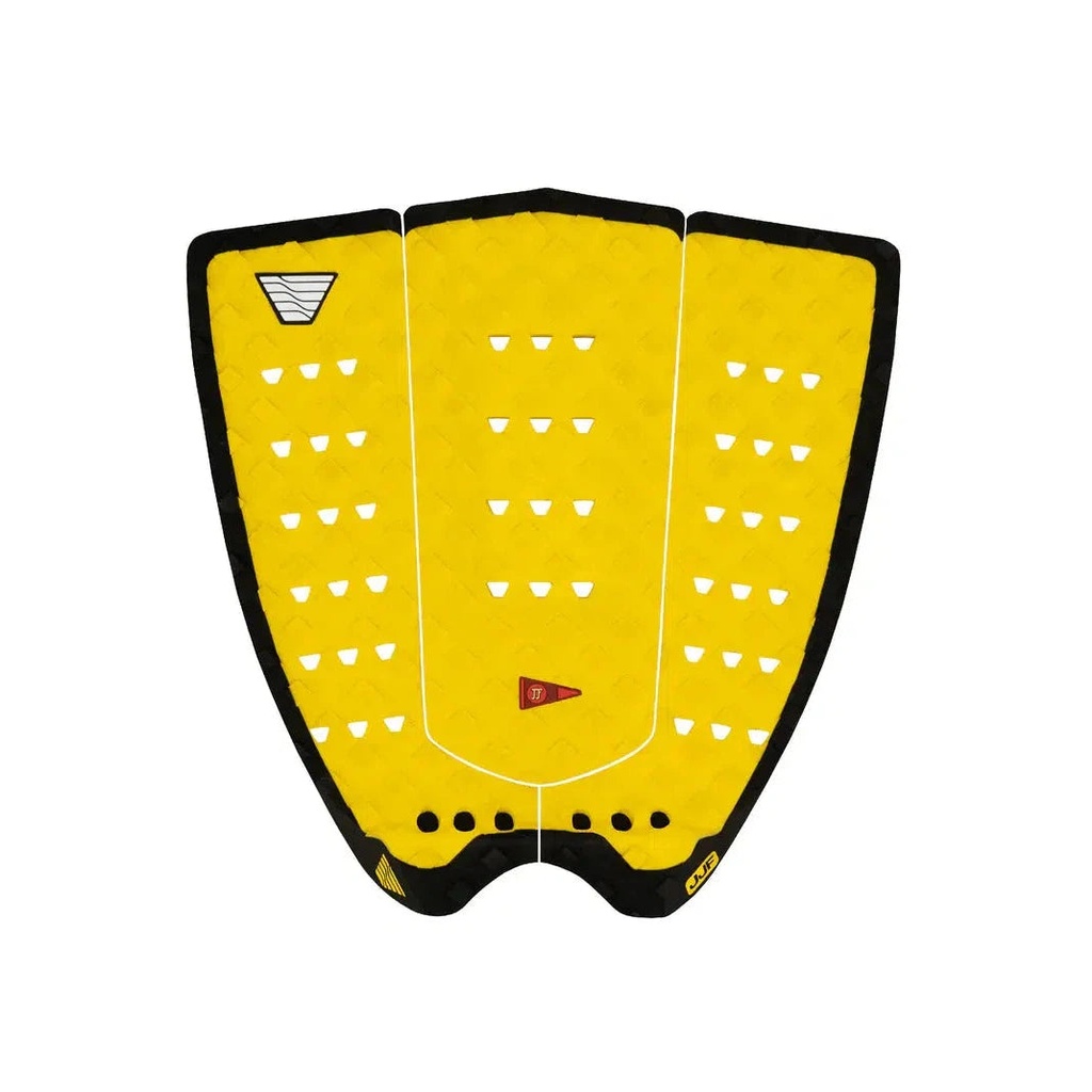 Grip VEIA John John Florence Round Tail Pro Pad - Yellow / Night