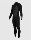 3/2 CHEST ZIP F BLK - MT