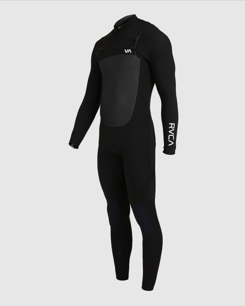 3/2 CHEST ZIP F BLK - S