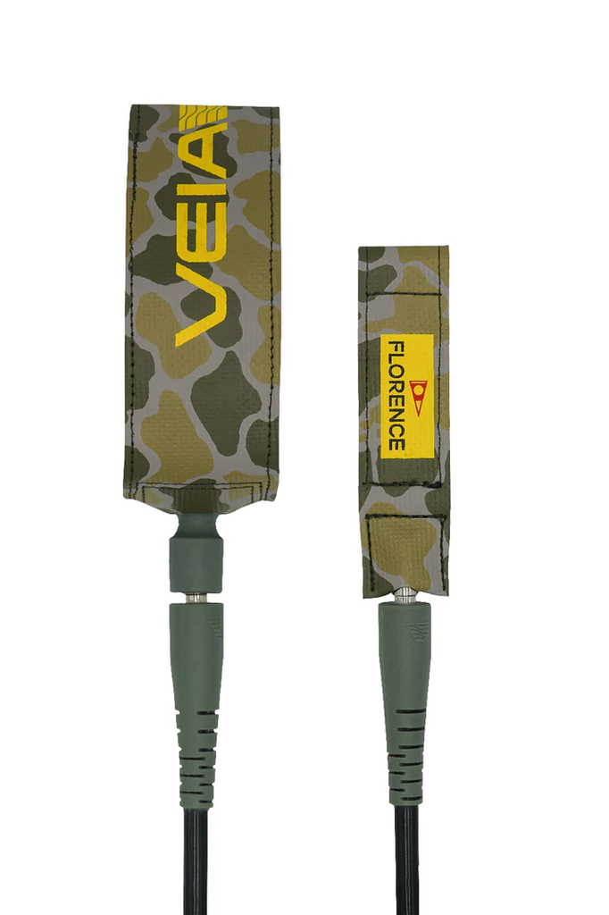 John John Florence Pro 6’ Comp Leash - Florence Camo