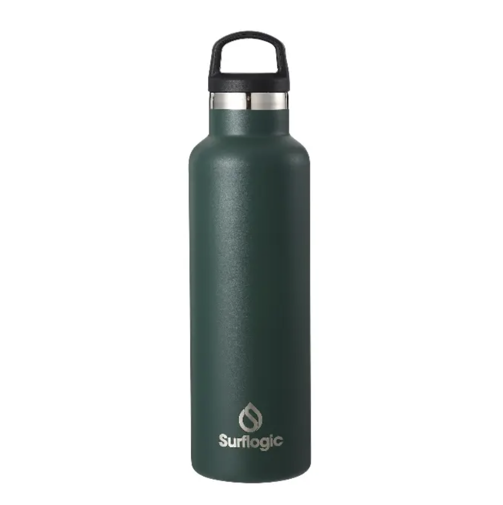 BOTELLA SURFLOGIC 600ML VERDE OLIVA