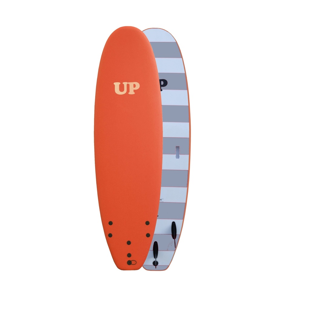 SURFBOARD SOFT GO UP 6 ́6 ORANGE