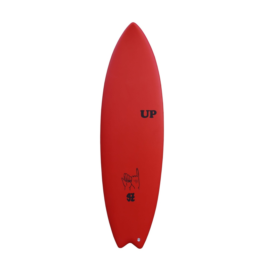 UP SURFBOARD GONY PRO MODEL 5'9 RED