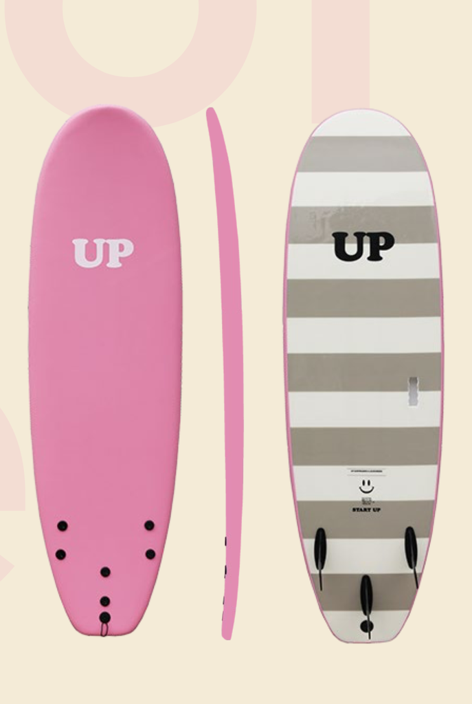SURFBOARD SOFT UP START UP 6'0 PINK