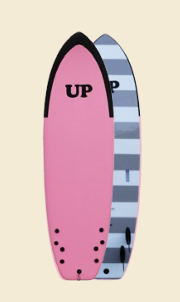 SURFBOARD SOFT GET UP 6 ́6 PINK