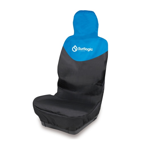 [59095] FUNDA DE COCHE IMPERMEABLE SINGLE BLACK/CYAN