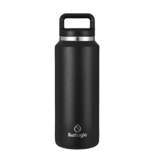 [81605] BOTELLA SURFLOGIC  ISOTÉRMICA 1L NEGRA