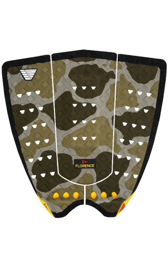[VTRAJJF01FLORNIGHT] Grip VEIA John John Florence Round Tail Pro Pad - Florence Camo - Night / Clear
