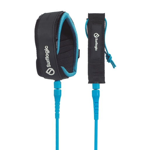 [59032] AMARRADERA SURFLOGIC 9 LONGBOARD KNEE CYAN